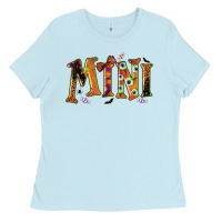 Baby Blue halloween mini Ladies Tee - BundleAndBundleShop