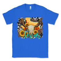 True Royal western texas  and cowhide with sunflower Classic Tee - Artiststas