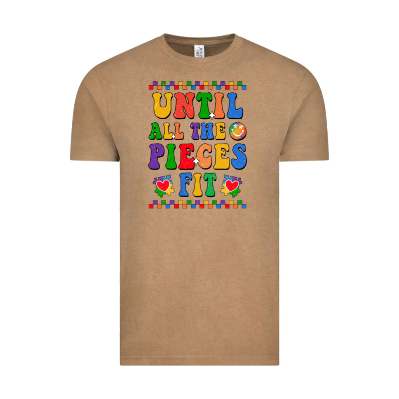 Until All The Pieces Fit Vintage Tee by CowhideDigitalArt | Teevron