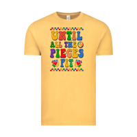 Vintage Mustard Until all the pieces fit Vintage Tee - CowhideDigitalArt
