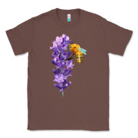 Chestnut honey bee with lavender fa element Classic Tee - FaDigitalArtStudio
