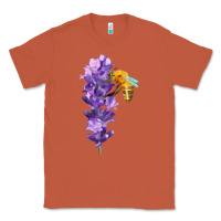 Copper honey bee with lavender fa element Classic Tee - FaDigitalArtStudio