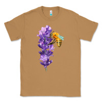 Toasted Coconut honey bee with lavender fa element Classic Tee - FaDigitalArtStudio