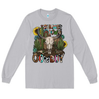 Moon Dust summer down cowboy Long Sleeve Tee - CowhideDigitalArt