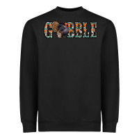 Black gobble thanksgiving turkey Heavyweight Sweatshirt - Jasminsmagicworld