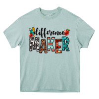 Arona difference maker teacher Heavy Core Tee - OliviaCreatesArt