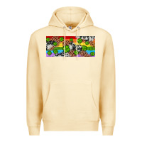 Pina Colada Western St. Patrick's Day Shamrock Rainbow Premium Hoodie - Artiststas