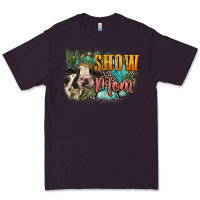 Plum Show mom cow Mother's Day Premium Tee - FaDigitalArtStudio