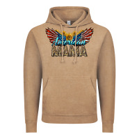 Vintage Coffee Western American Mama With Sunflowers Vintage Hoodie - LillyAllenDesigns