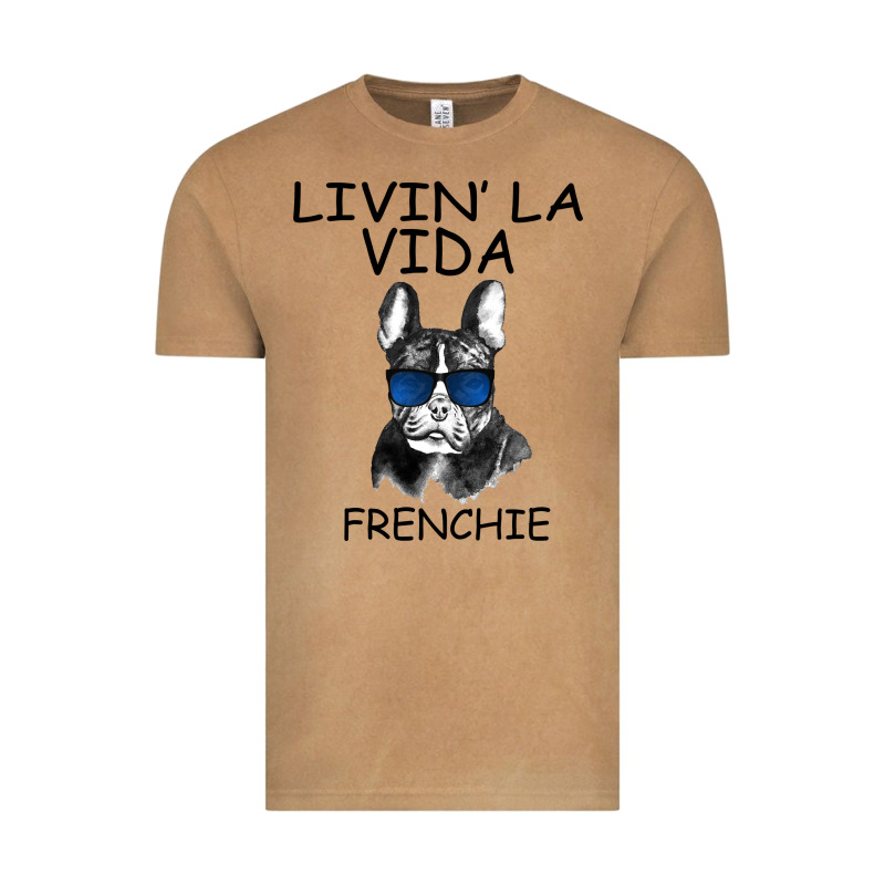 Livin' La Vida Frenchie Vintage Tee by Bettercallsaul | Teevron