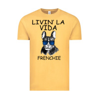 Vintage Mustard Livin' la vida Frenchie Vintage Tee - Bettercallsaul