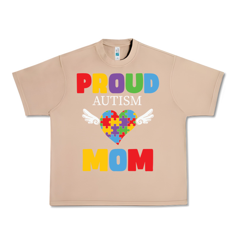Lil Autism Mom Urban Heavy Tee by CowhideDigitalArt | Teevron