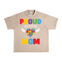 French Oak lil autism mom Urban Heavy Tee - CowhideDigitalArt
