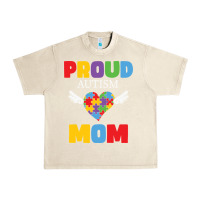Sandshell lil autism mom Urban Heavy Tee - CowhideDigitalArt