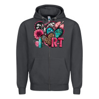 Smoke rt respiratory therapist hearts Zipper Hoodie - Jasminsmagicworld