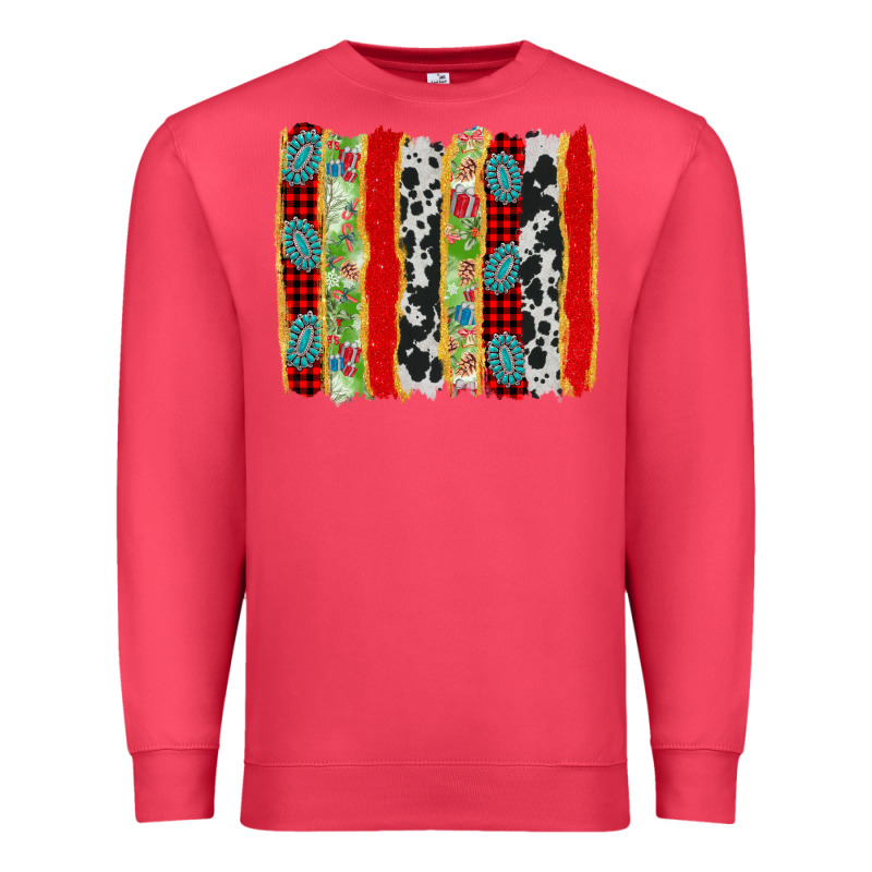 Christmas Brushstroke Premium Sweatshirt by Jasminsmagicworld | Teevron