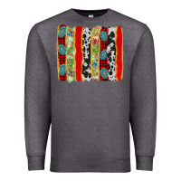 Charcoal Heather christmas brushstroke Premium Sweatshirt - Jasminsmagicworld