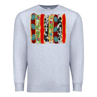 Heather Grey christmas brushstroke Premium Sweatshirt - Jasminsmagicworld