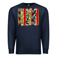 Navy christmas brushstroke Premium Sweatshirt - Jasminsmagicworld