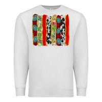 Oatmeal Heather christmas brushstroke Premium Sweatshirt - Jasminsmagicworld