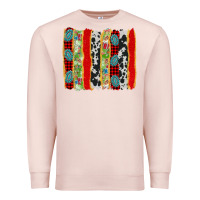 Pale Pink christmas brushstroke Premium Sweatshirt - Jasminsmagicworld