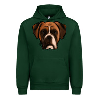Forest Green Boxer Urban Hoodie - Jasminsmagicworld