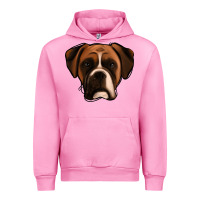 Fuchsia Pink Boxer Urban Hoodie - Jasminsmagicworld
