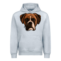 Heather Grey Boxer Urban Hoodie - Jasminsmagicworld