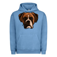 Pigment Pebble Blue Boxer Urban Hoodie - Jasminsmagicworld