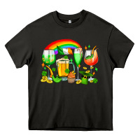 Asphalt wine glasses st. patricks Heavy Core Tee - OliviaCreatesArt