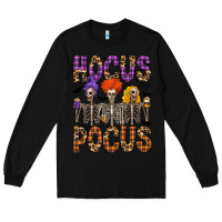 Black hocus pocus Long Sleeve Tee - CowhideDigitalArt