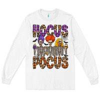 White hocus pocus Long Sleeve Tee - CowhideDigitalArt