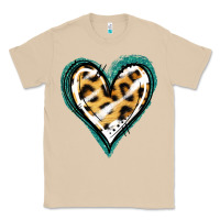 Mushroom Glitter Leopard Heart Classic Tee - Jasminsmagicworld