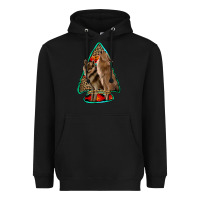 Black howling wolves arrowhead Heavyweight Hoodie - Jasminsmagicworld