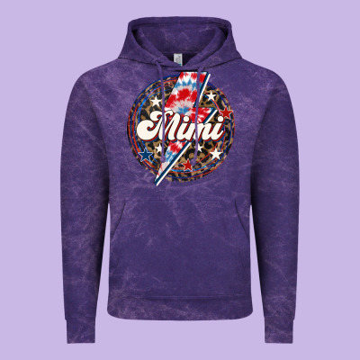 Western Mimi Patriotic Vintage Hoodie Designed By Lillyallendesigns