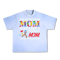 Grape Ice LIL Autism Mom Urban Heavy Tee - CowhideDigitalArt