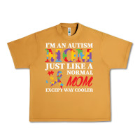 Peanut Butter LIL Autism Mom Urban Heavy Tee - CowhideDigitalArt