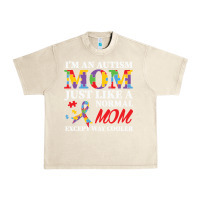 Sandshell LIL Autism Mom Urban Heavy Tee - CowhideDigitalArt