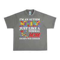 Tornado LIL Autism Mom Urban Heavy Tee - CowhideDigitalArt