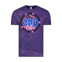 Cloud Purple CNA Life Vintage Tee - CowhideDigitalArt
