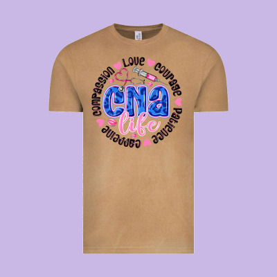 Cna Life Vintage Tee Designed By Cowhidedigitalart