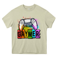 Mossy gaymer lgbtq gaming Heavy Core Tee - OliviaCreatesArt