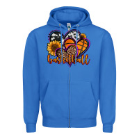True Royal basketball hearts Zipper Hoodie - Jasminsmagicworld