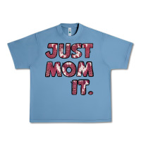 Pebble Blue just mom it pink Urban Heavy Tee - Jasminsmagicworld