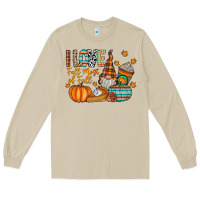 Mushroom i love fall most of fall Long Sleeve Tee - CowhideDigitalArt