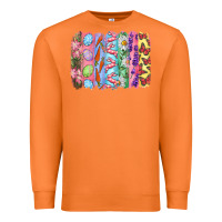 Carrot Easter Brushstrokes Premium Sweatshirt - RanaPortraitStore