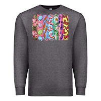 Charcoal Heather Easter Brushstrokes Premium Sweatshirt - RanaPortraitStore