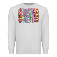 Dove Grey Easter Brushstrokes Premium Sweatshirt - RanaPortraitStore
