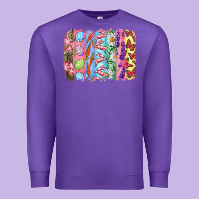 Easter Brushstrokes Premium Sweatshirt Designed By Ranaportraitstore