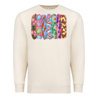Sandshell Easter Brushstrokes Premium Sweatshirt - RanaPortraitStore